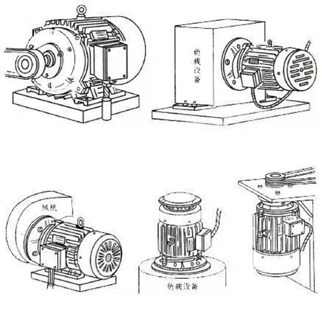 西安泰富西瑪電機(jī)常用的安裝方式及其參數(shù)說明。